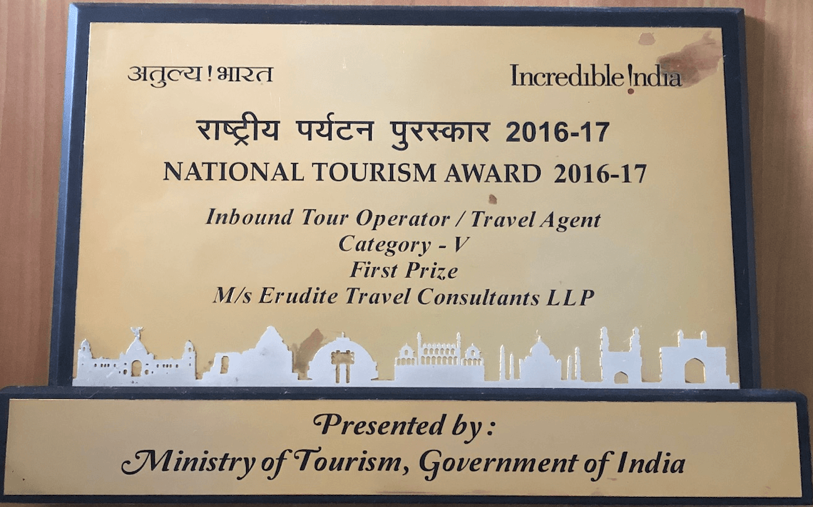 travel and tourism awards in india